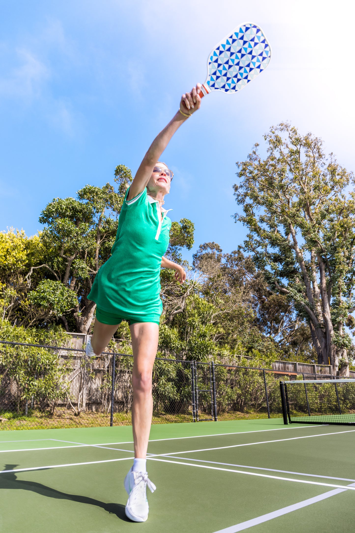 The Pickle Me Dress with matching boy short - Grass Green