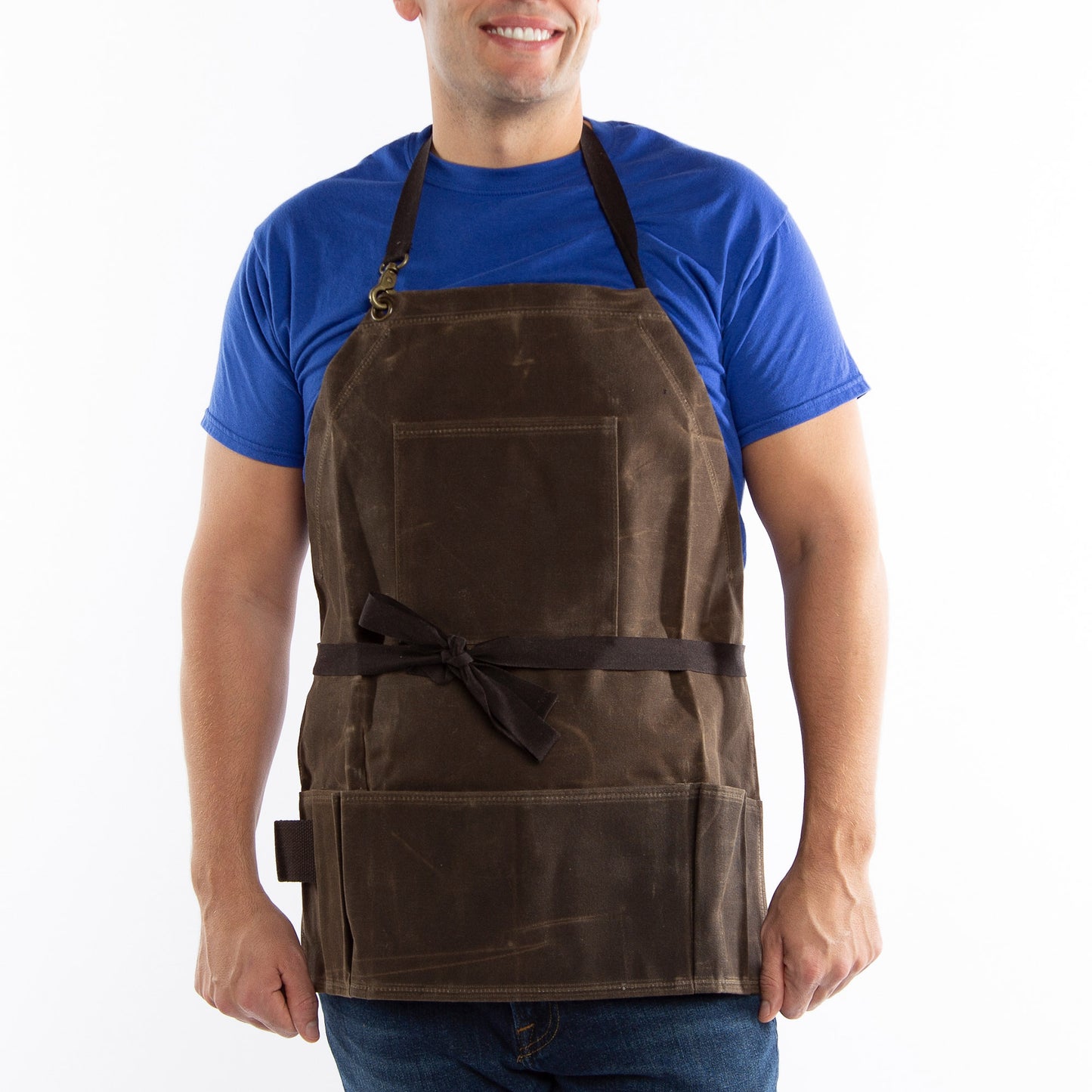 Yes Chef Half Apron - Olive