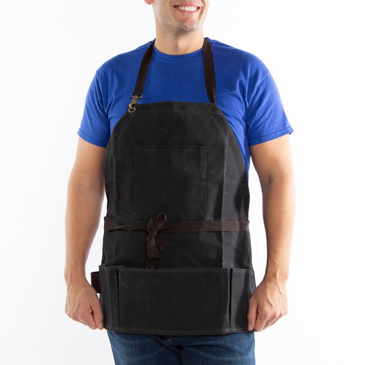 Yes Chef Half Apron - Black