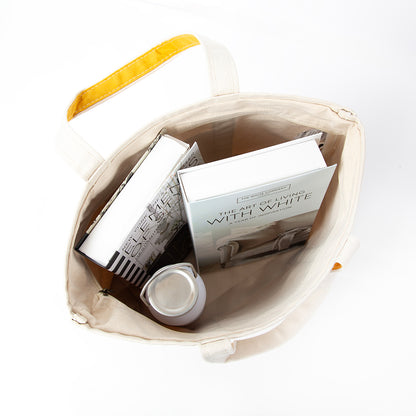 Pickleball Tote Bag - Mustard