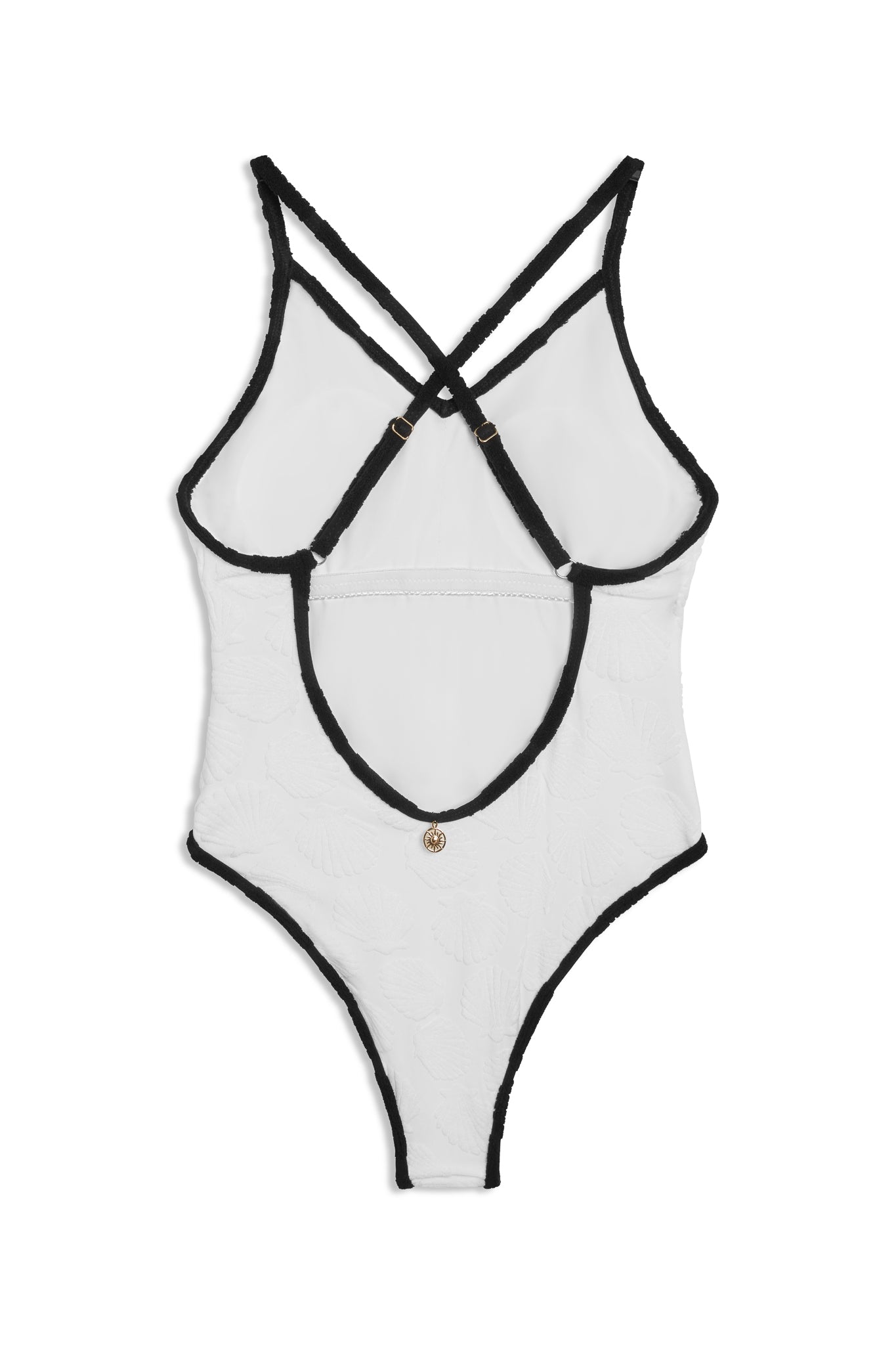 Oyster Shell One-Piece Swimsuit