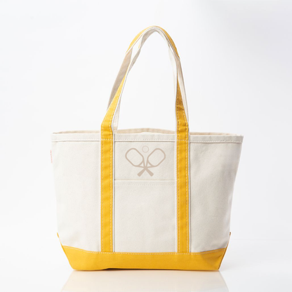 Pickleball Tote Bag - Mustard