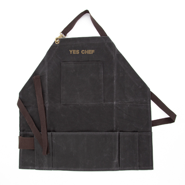 Yes Chef Half Apron - Black